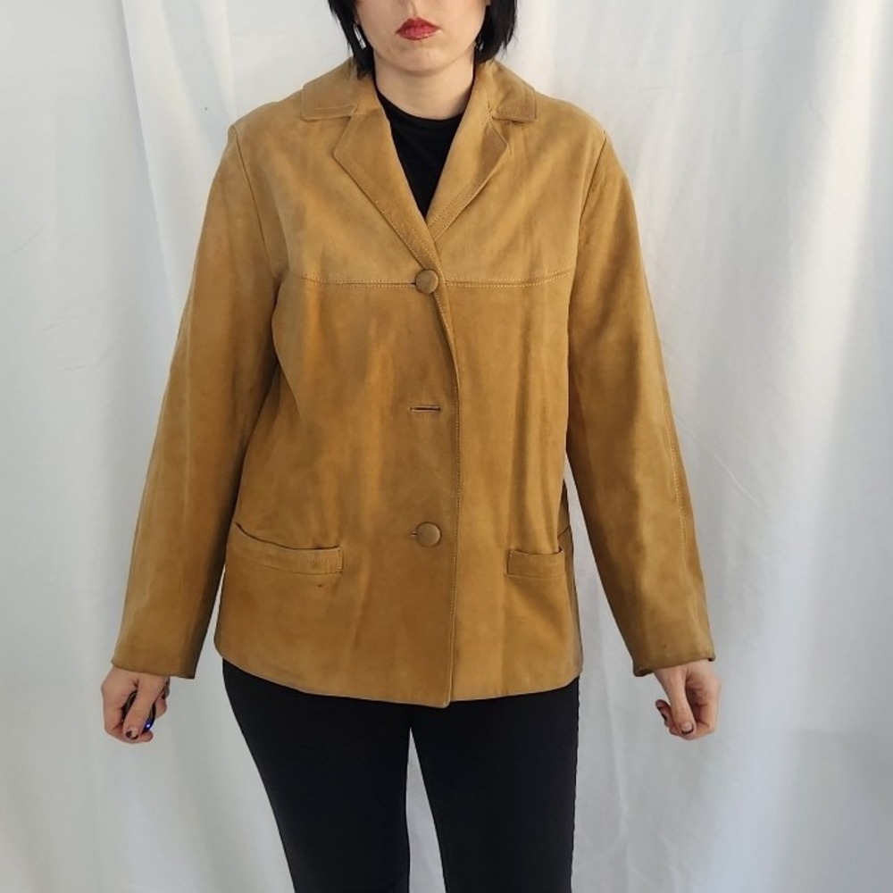 70s Tan Suede Jacket